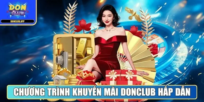 Trang chủ 25 Chương trình khuyến mãi Donclub hấp dẫn và liên tục