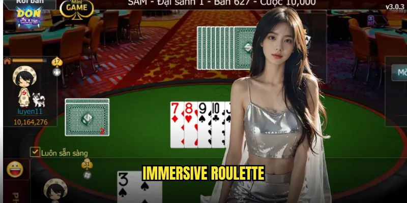 Immersive Roulette Donclub - Roulette Đa Chiều Siêu Sống Động 1 Immersive Roulette