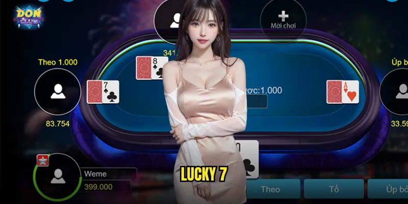 Lucky 7 Donclub - Con Số May Mắn Mang Tài Lộc Đổ Dồn 1 Lucky 7