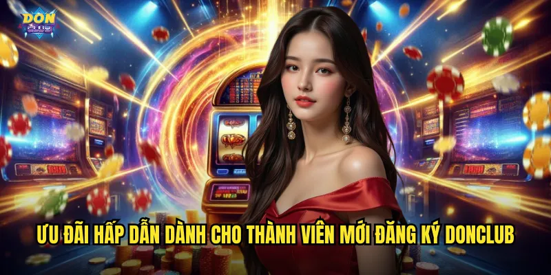 Đăng Ký Donclub - Tạo Tài Khoản Nhanh Chỉ 30 Giây 3 Ưu đãi hấp dẫn dành cho thành viên mới đăng ký donclub