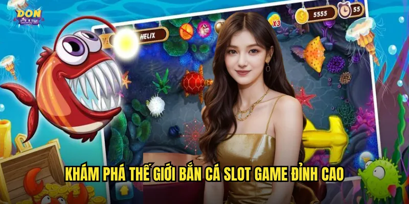 Bắn Cá Slot Game Donclub - Kết Hợp Hoàn Hảo Giữa Săn Cá Và Quay Slot 2 Khám phá thế giới bắn cá slot game đỉnh cao