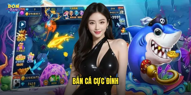 Bắn Cá Cực Đỉnh Donclub - Đẳng Cấp Săn Cá Chuyên Nghiệp Số 1 1 bắn cá cực đỉnh